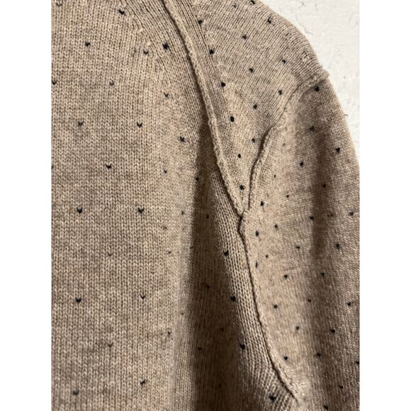 ALLSAINTS Hexen Dot Lambswool Blend Sweater Size Large - Picture 2 of 6